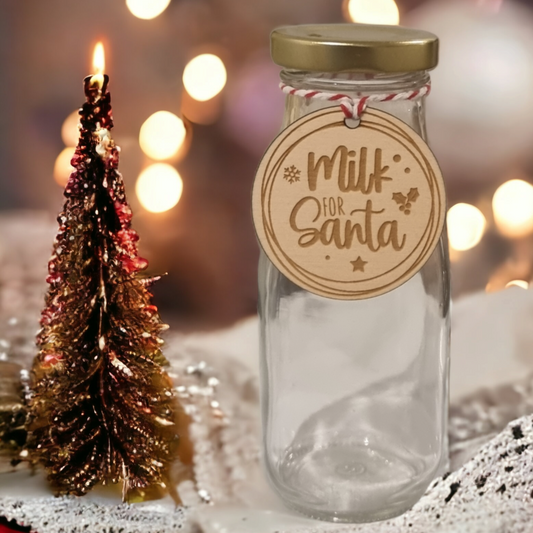 Santa's Milk Bottle