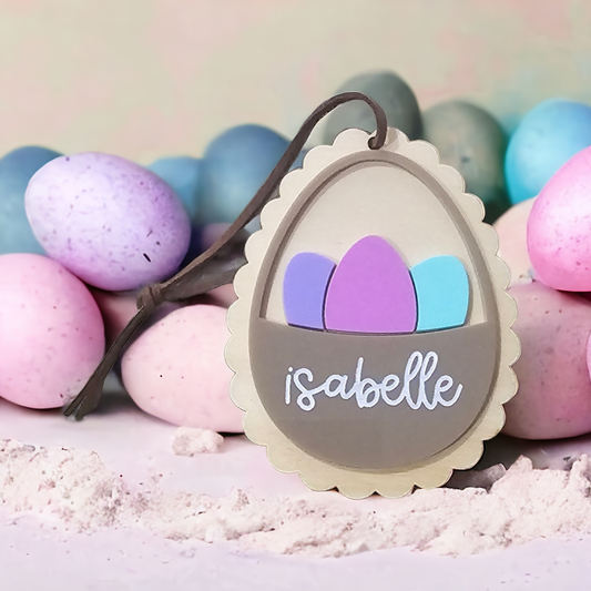 Scalloped Egg Tag