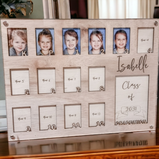 School Years Photo Frame