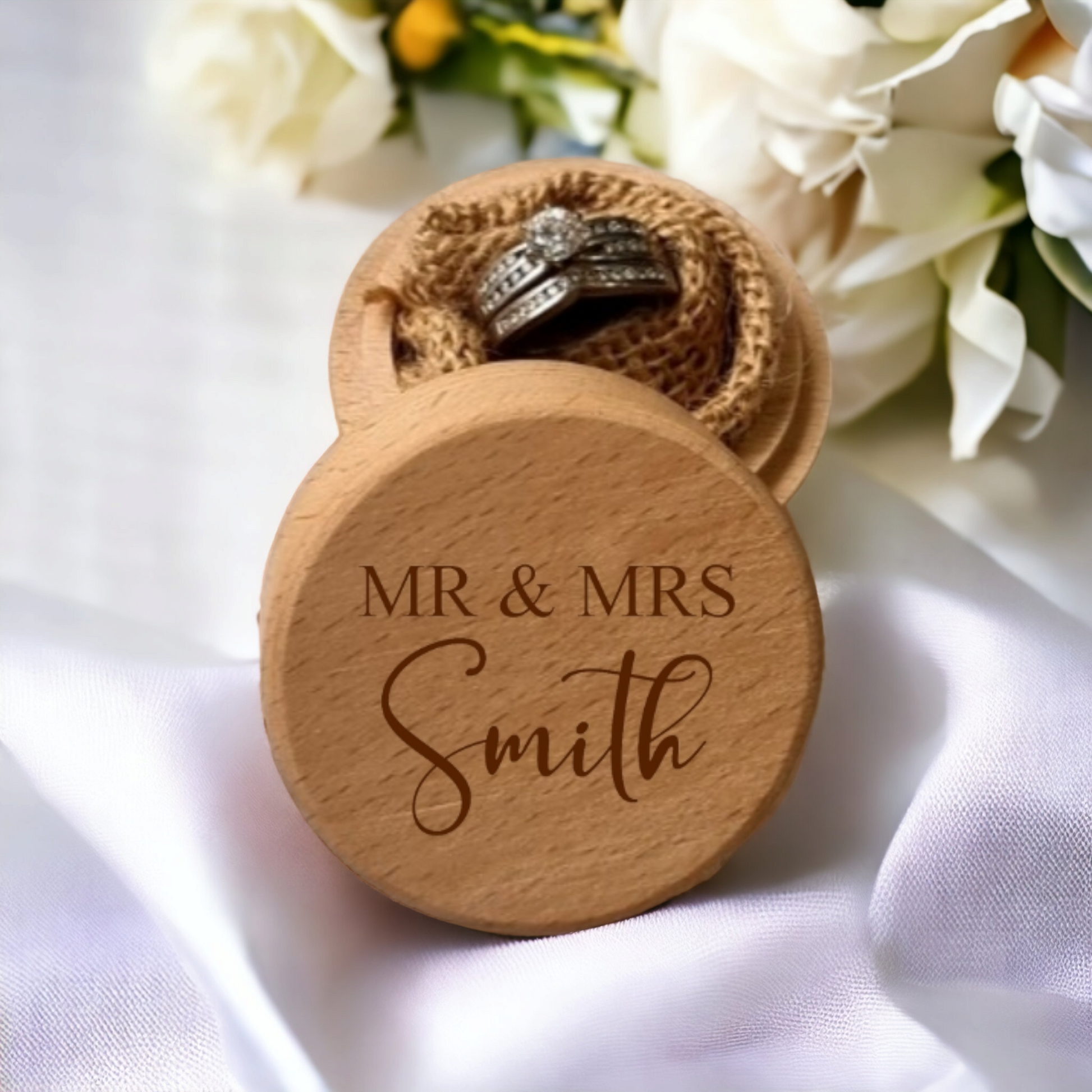 Unique wedding ring holder deals